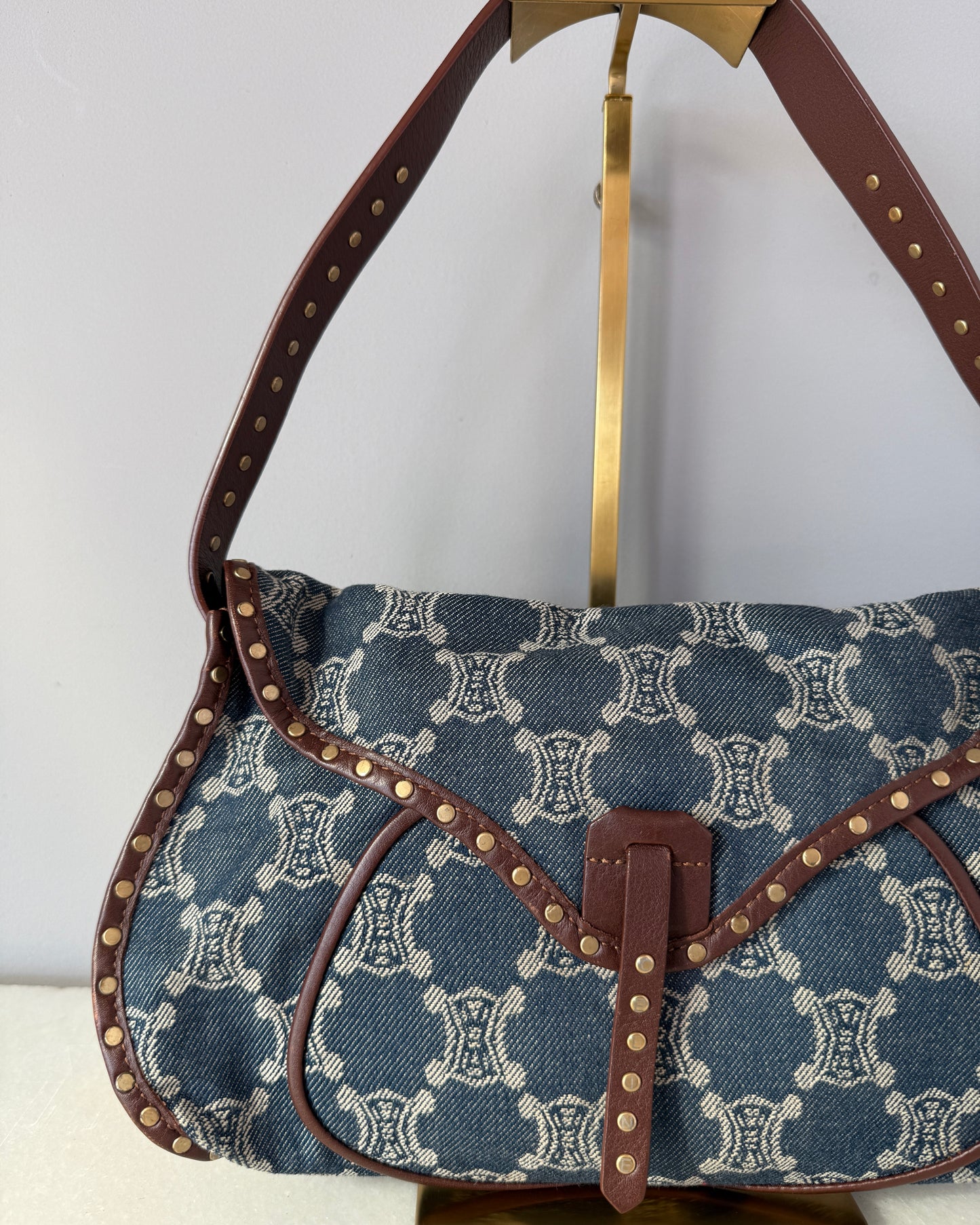 CELINE Denim Triomphe