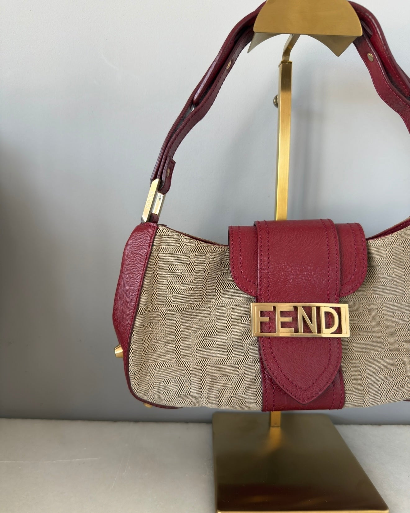 FENDI Zucca Baguette