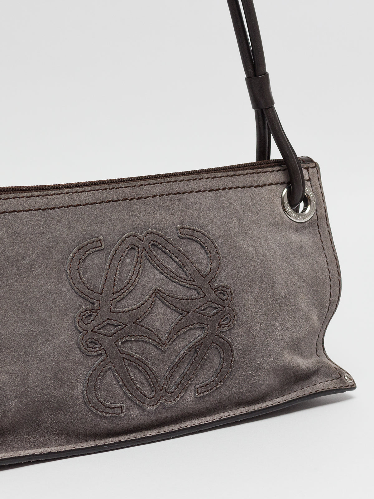 LOEWE Pochette Suede