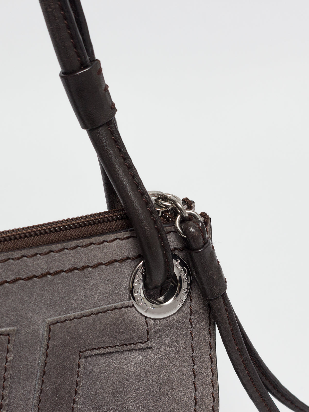 LOEWE Pochette Suede