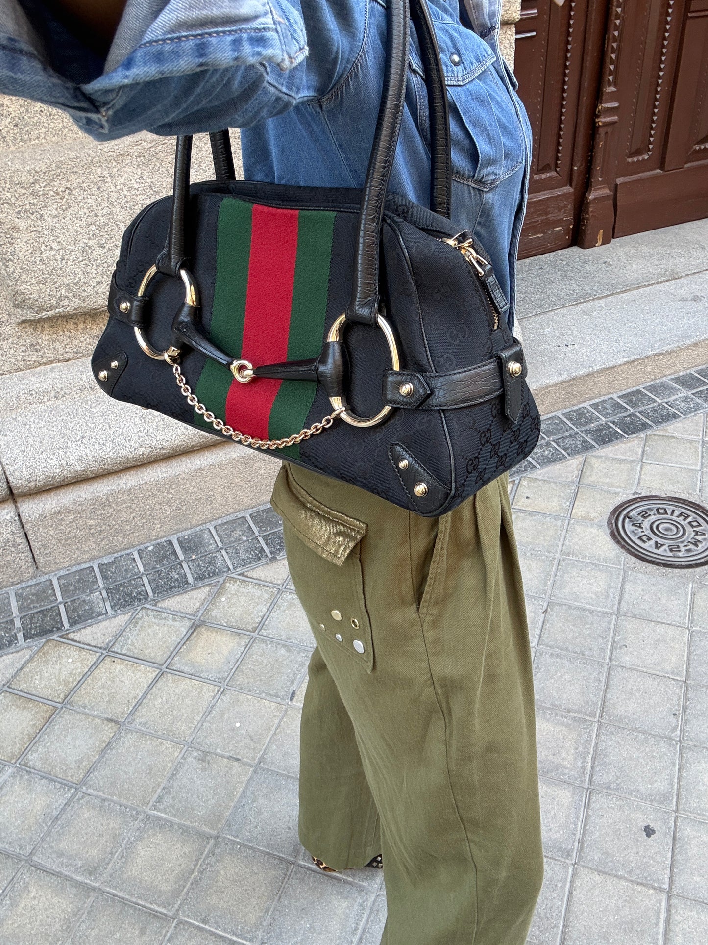 GUCCI Horsebit Chain Large