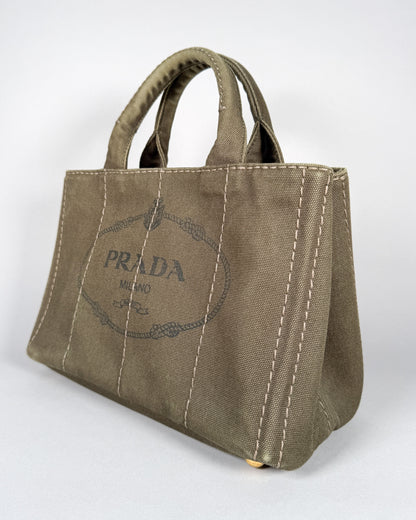 PRADA Canapa Tote