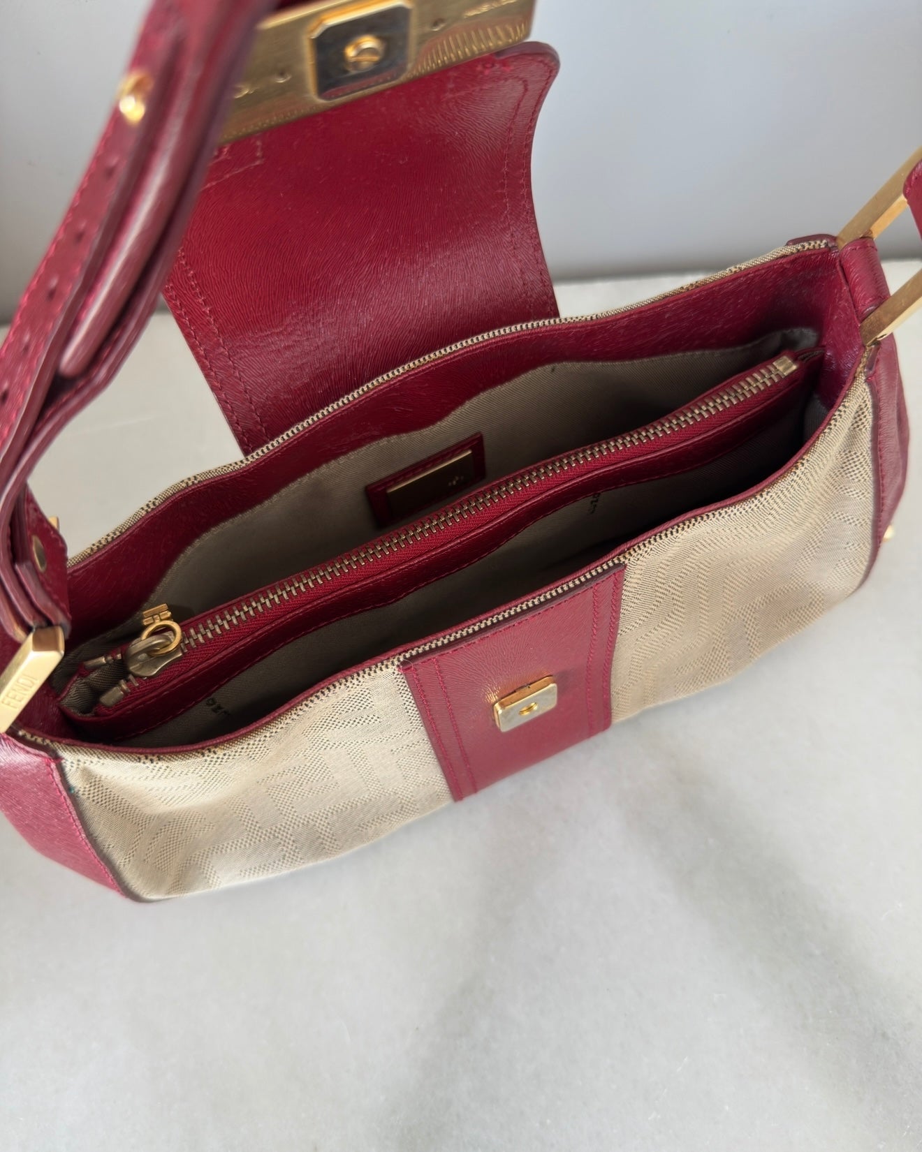 FENDI Zucca Baguette