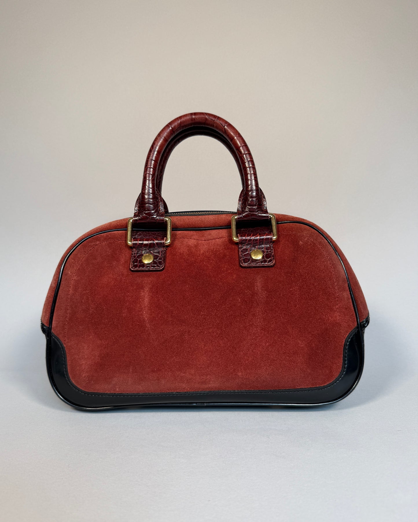 LOUIS VUITTON Stamped Trunk Bowler