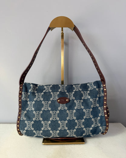 CELINE Denim Triomphe