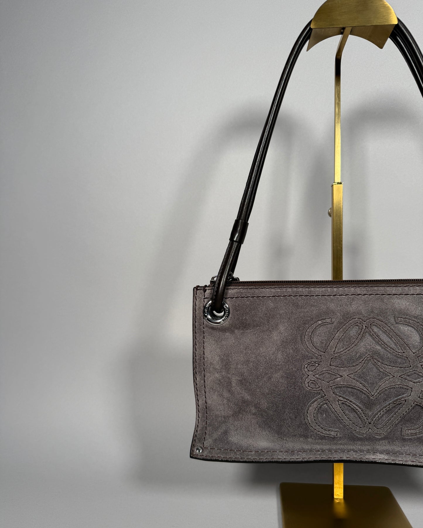 LOEWE Suede Pochette