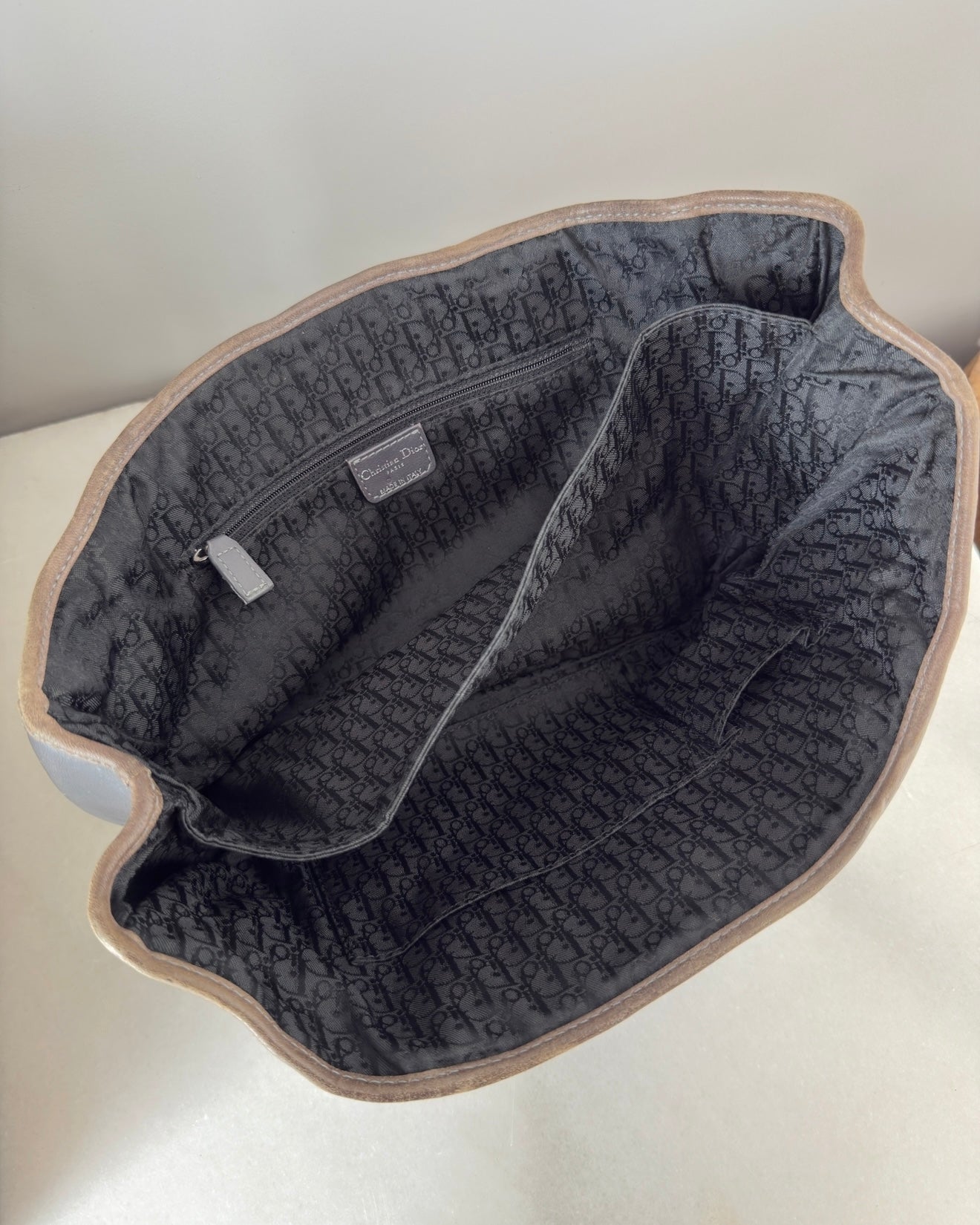 CHRISTIAN DIOR Plissé Basket