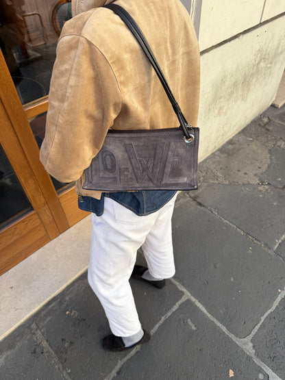 LOEWE Pochette Suede