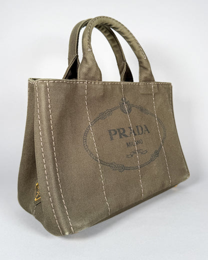 PRADA Canapa Tote
