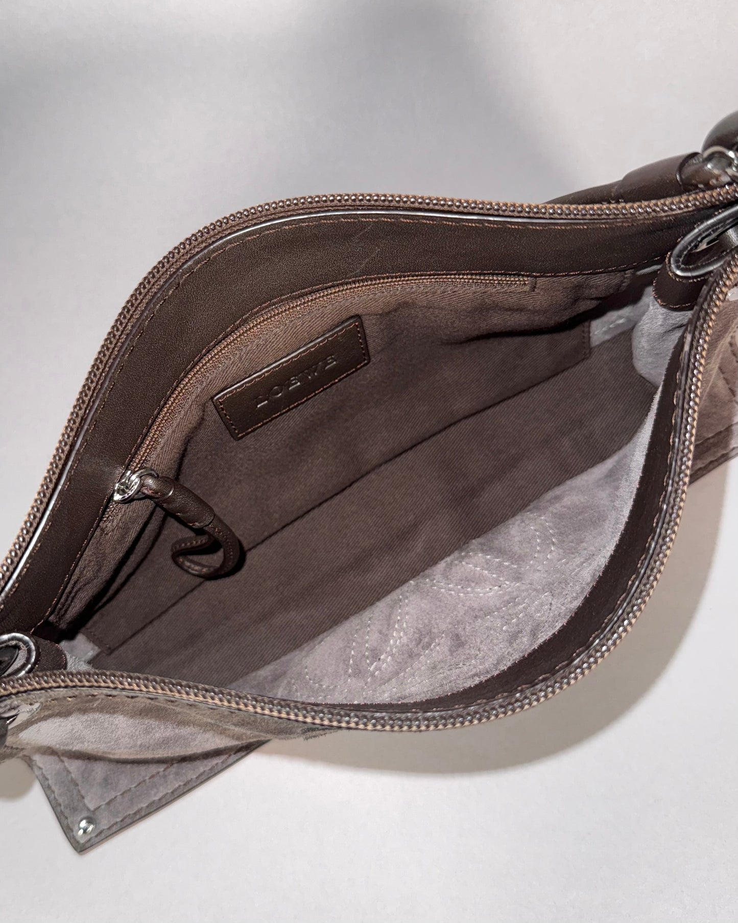 LOEWE Suede Pochette