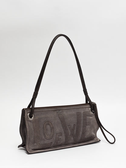 LOEWE Pochette Suede