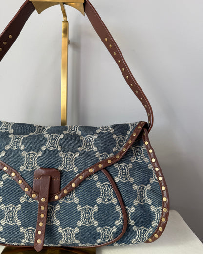 CELINE Denim Triomphe