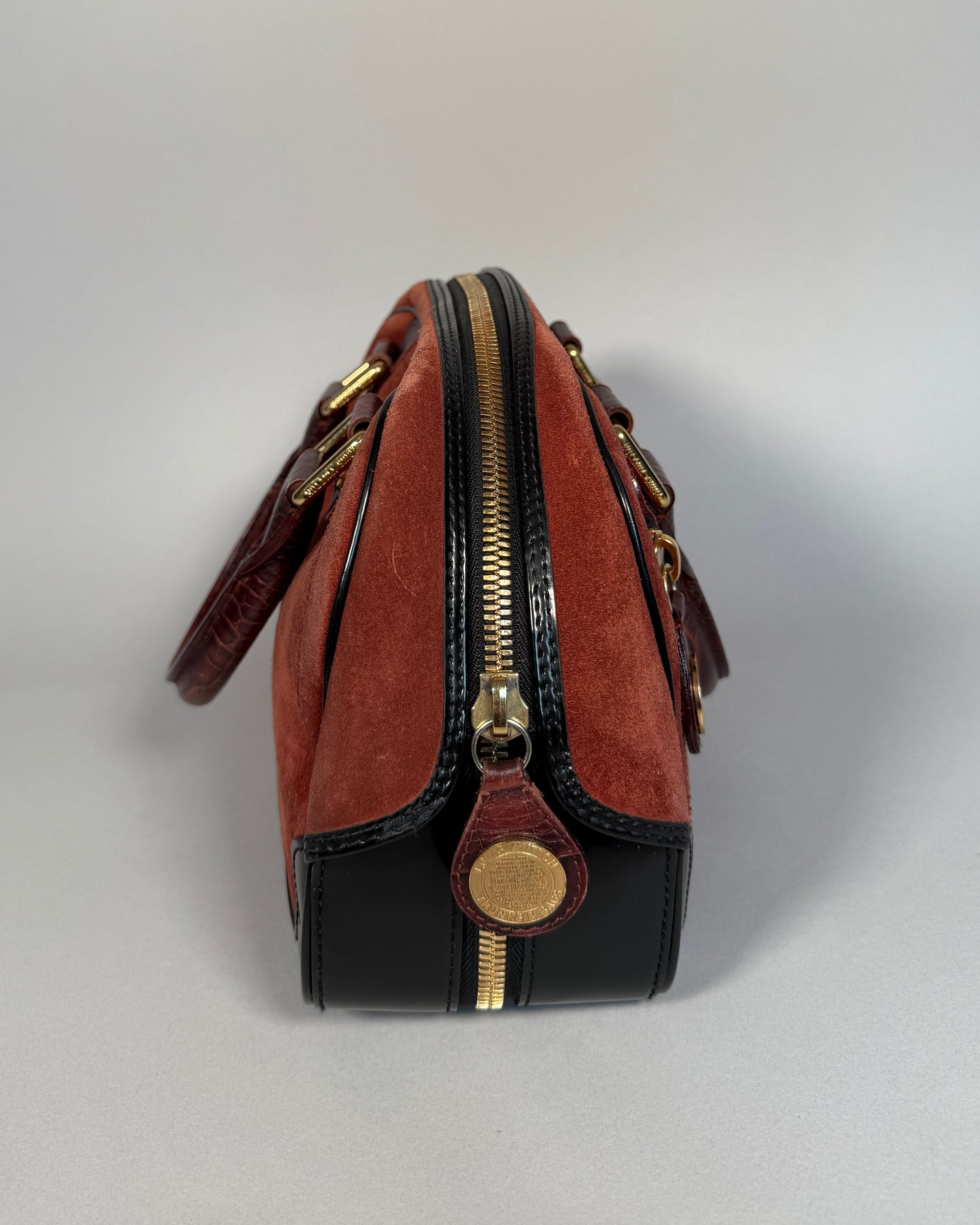 LOUIS VUITTON Stamped Trunk Bowler