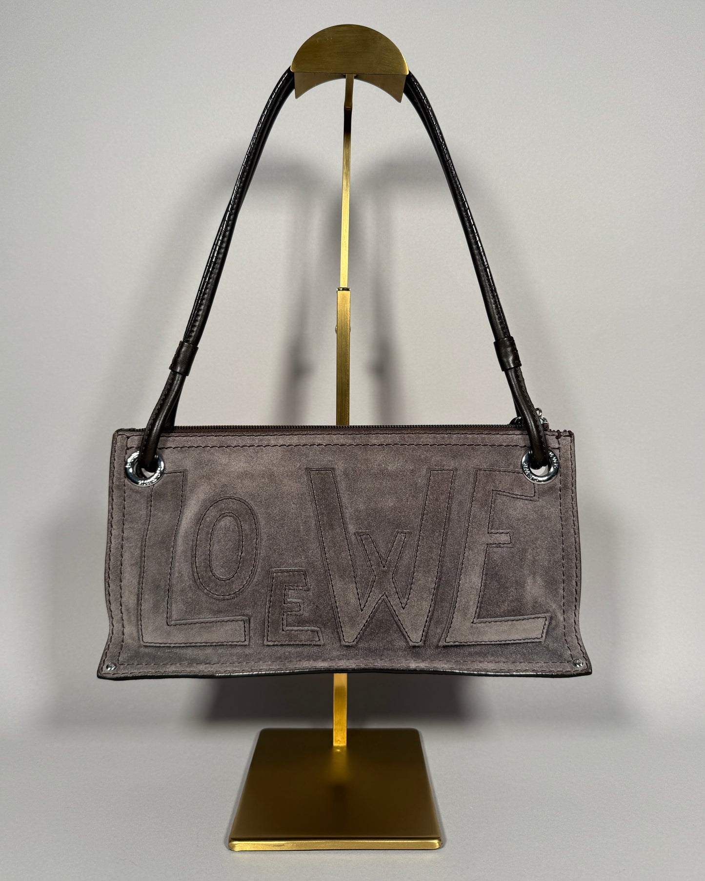 LOEWE Suede Pochette