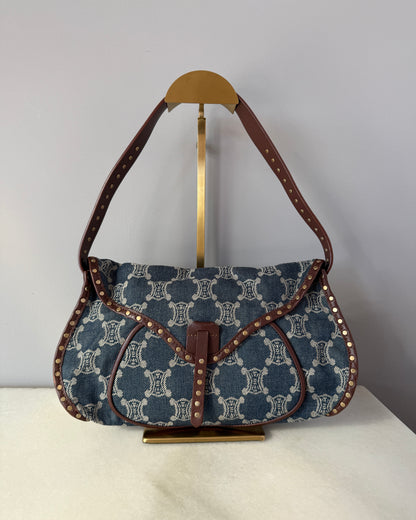 CELINE Denim Triomphe