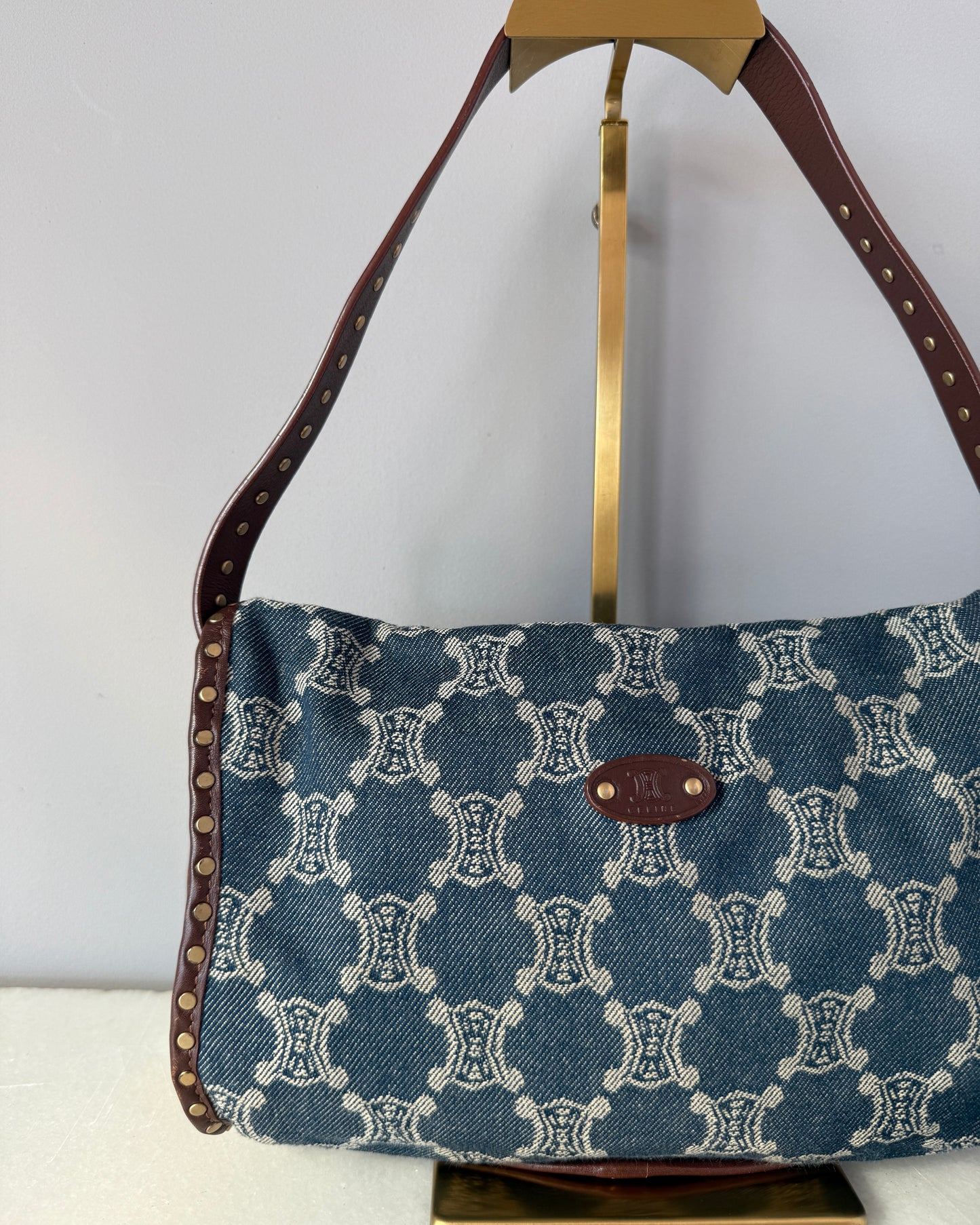 CELINE Denim Triomphe