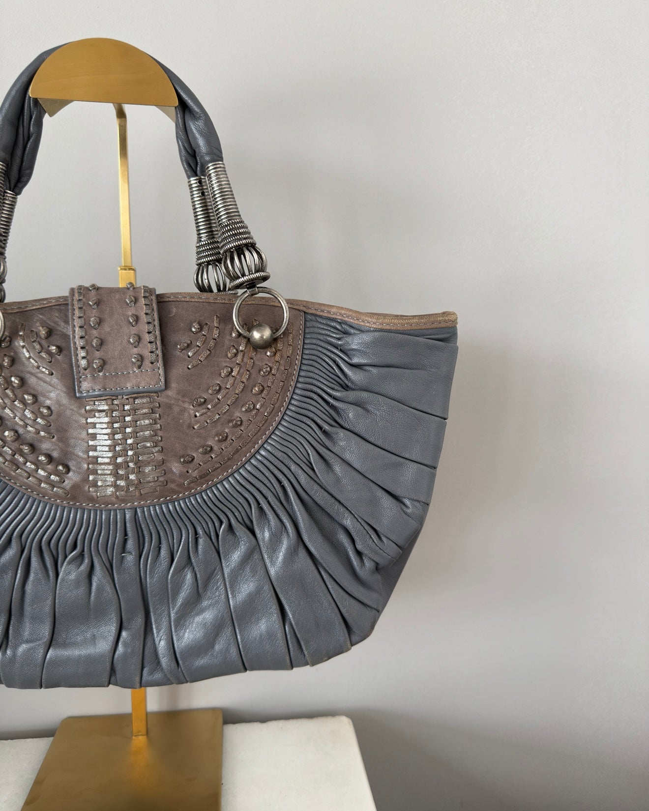 CHRISTIAN DIOR Plissé Basket