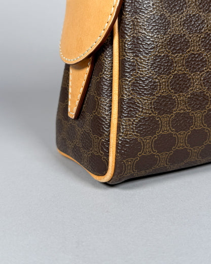 CELINE Hobo Macadam