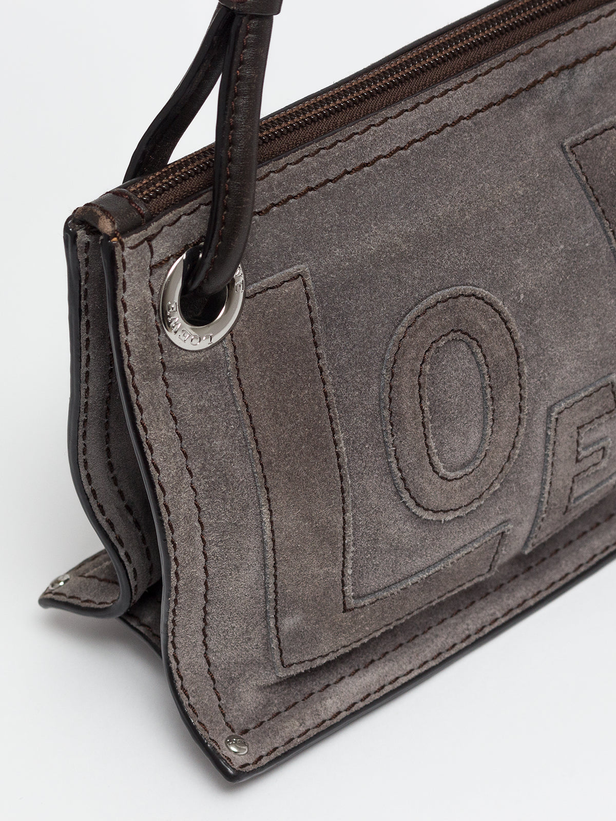 LOEWE Pochette Suede