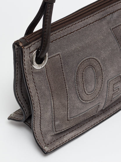 LOEWE Pochette Suede