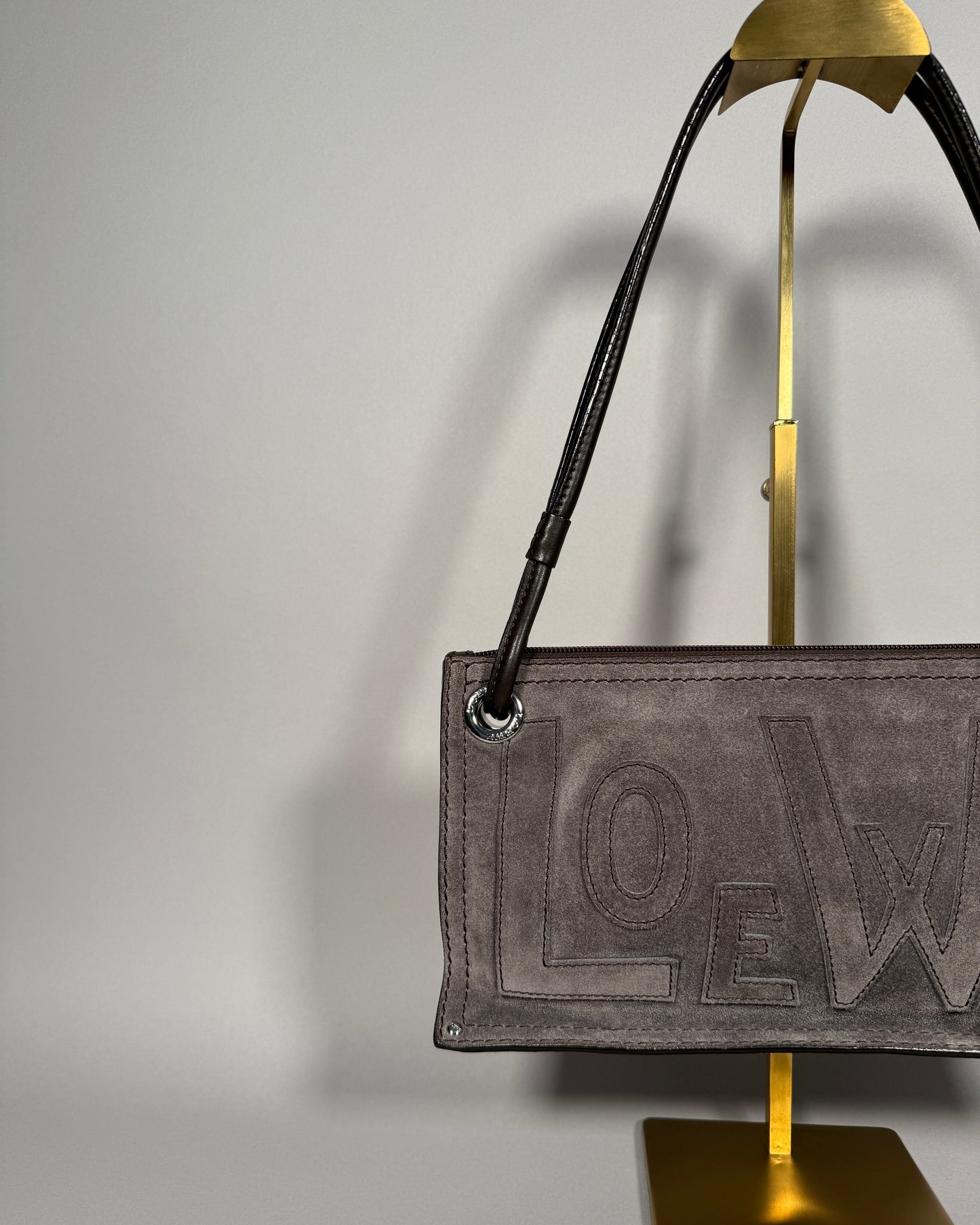 LOEWE Suede Pochette