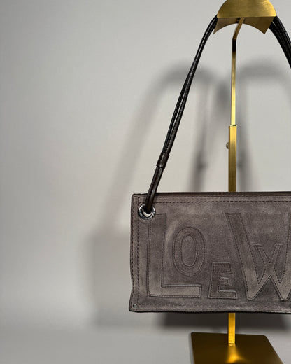 LOEWE Suede Pochette
