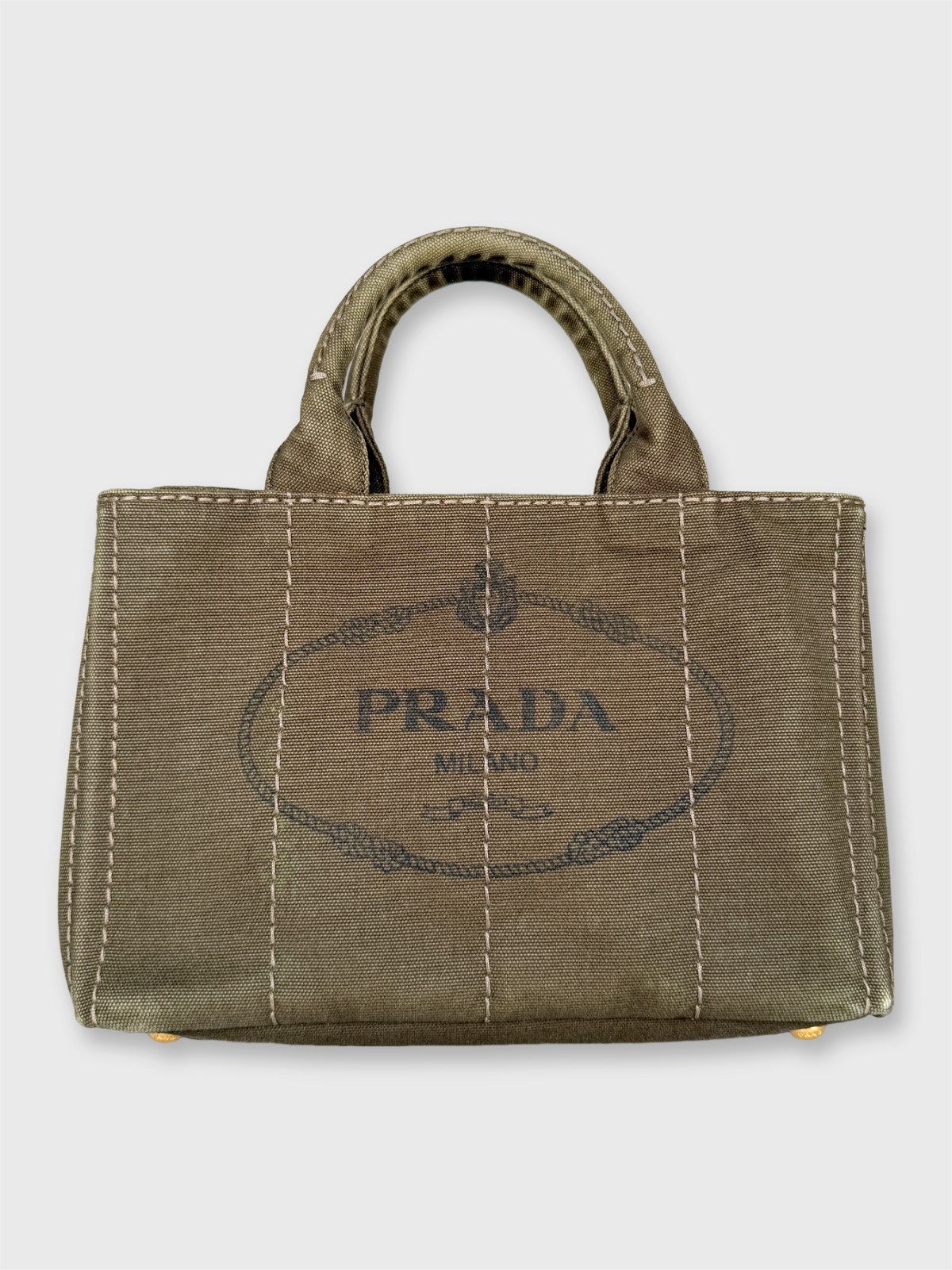 PRADA Canapa Tote