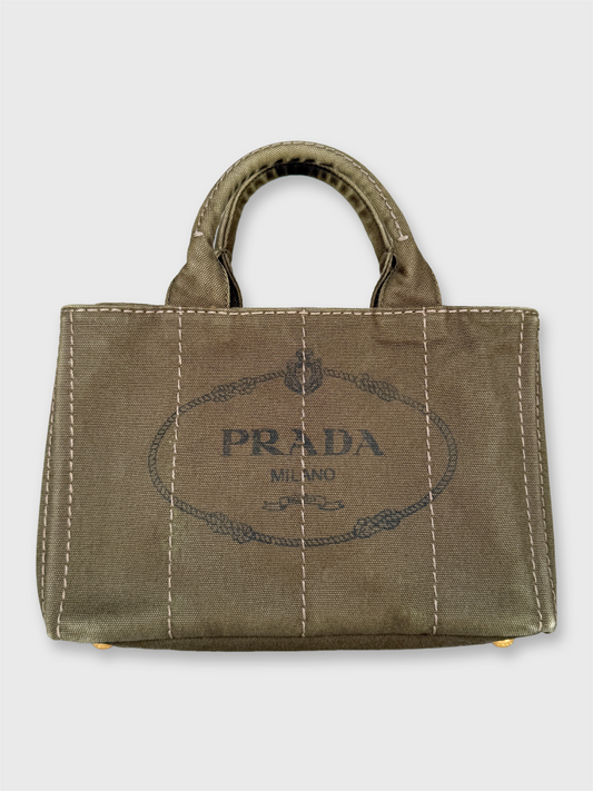 PRADA Canapa Tote