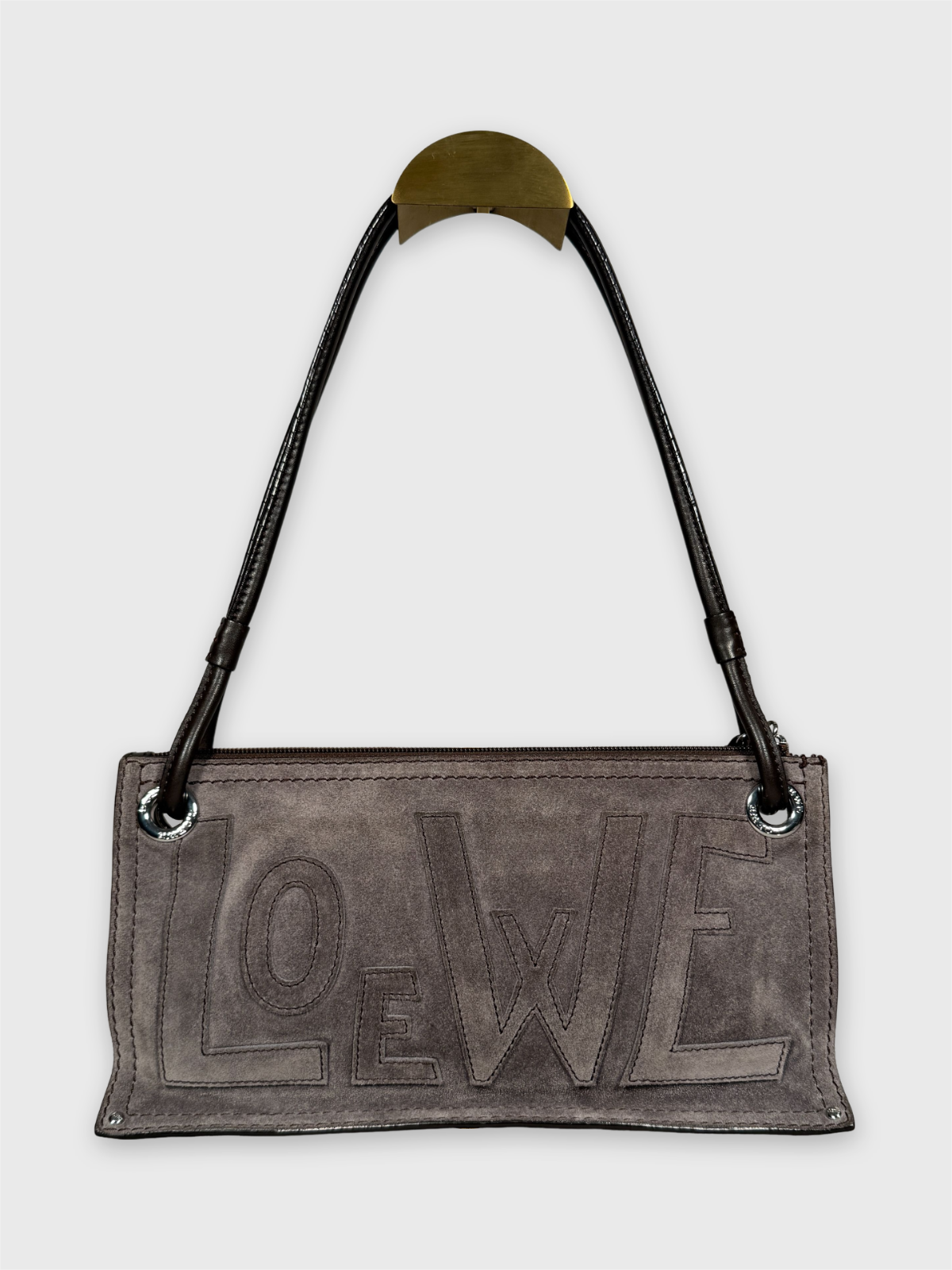 LOEWE Suede Pochette